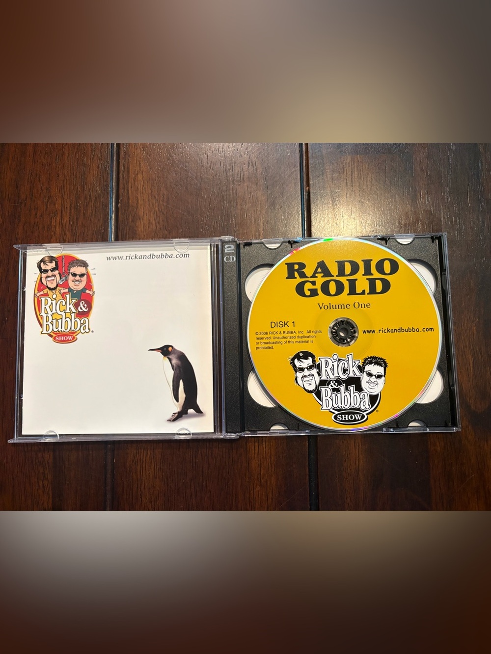Rick & Bubba "Radio Gold" Volume One CD (2 Discs)